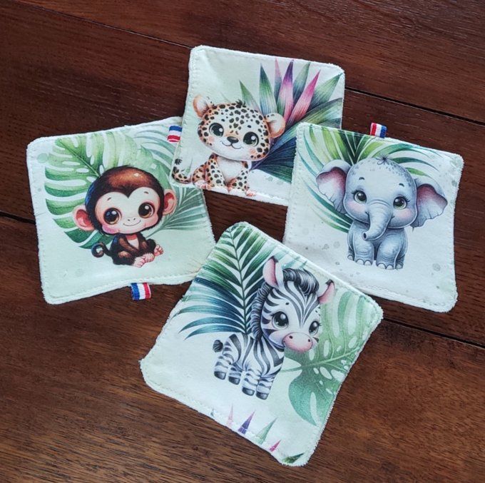 Lot de 4 Lingettes