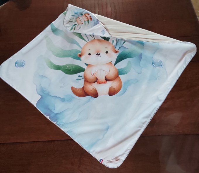 Cape de bain Loutre
