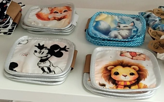 Lot de 4 Lingettes Pingouin