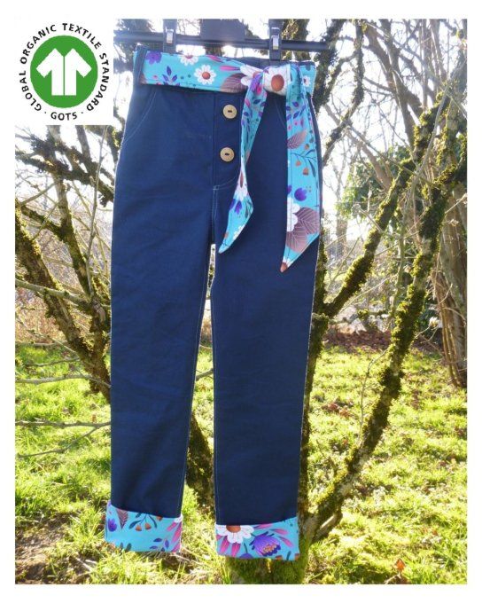 Pantalon Pin Marine 