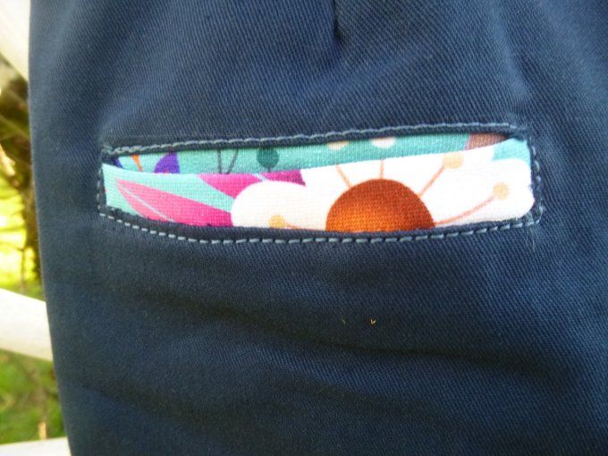 Pantalon Pin Marine 