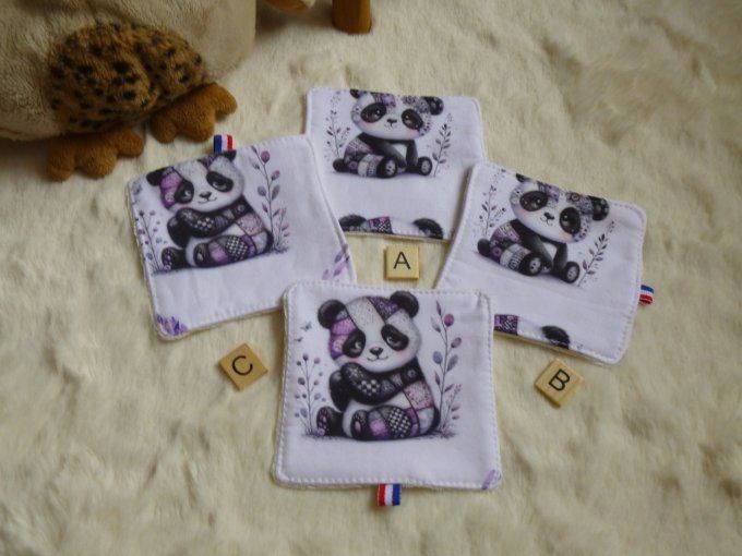  Lingettes Panda