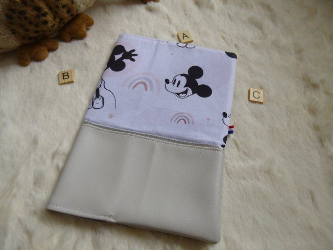 protège carnet Mickey