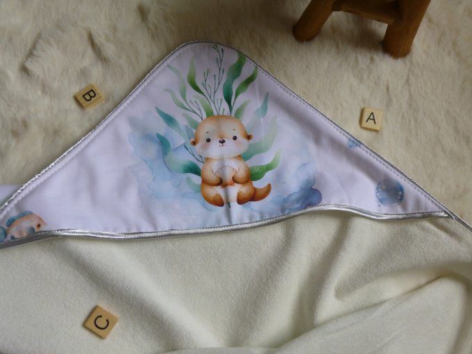Cape de bain " Loutre "